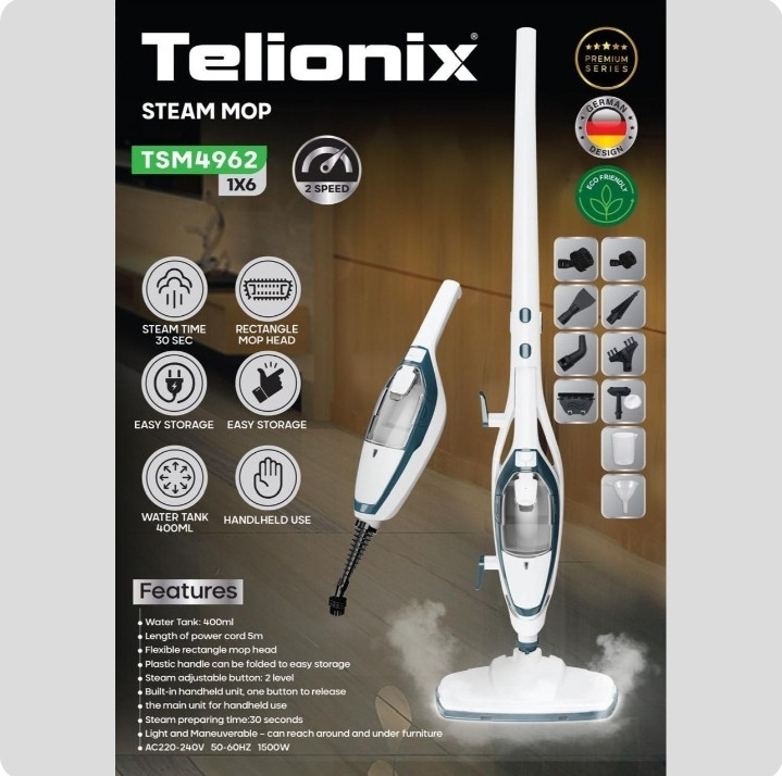 بخارشوی تلیونیکس مدل TSM4962