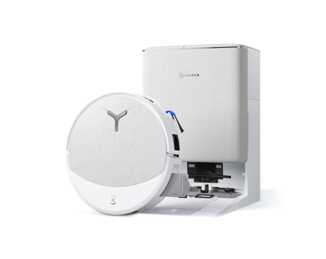 جارو رباتیک اکووکس مدل ECOVACS DEEBOT T90 MAX PRO OMNI ( رنگ سفید )(پک گلوبال)