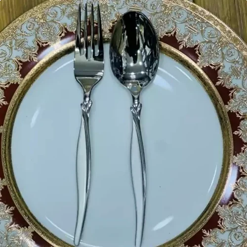 سرویس قاشق چنگال 95 تکه عرشیا مدل 3357